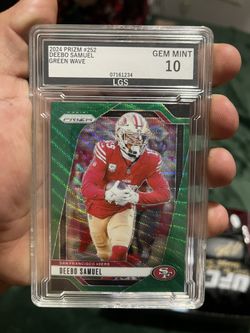 Lgs Graded Mint 10 Deebo Samuel Green Wave Prism 2024