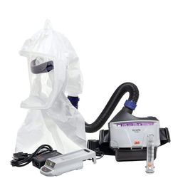 PAPR Respirator, Versaflo Powered Air Purifying Respirator Kit, TR-300N+ ECK, Easy Clean, Disposable


