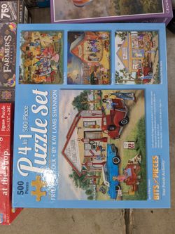 Puzzle Lot - Fall/Autumn Christmas/ Winter