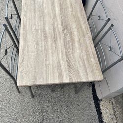 Dining Table with 4 Chairs