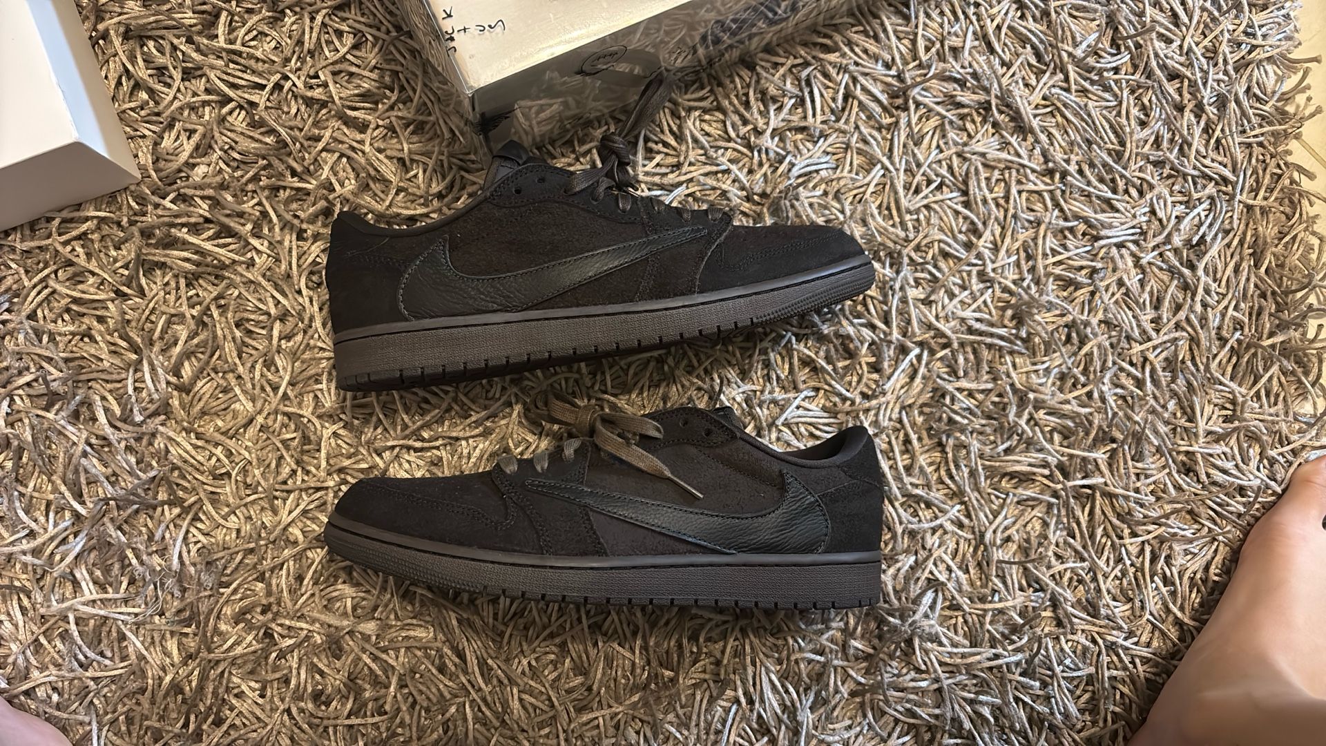 Jordan 1 nike travis scott velvet brown 11.5 NEW