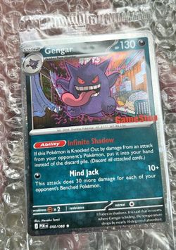 Pokemon Sealed Gengar GameStop promo stamped