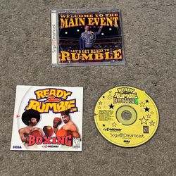 Ready 2 Rumble Boxing Sega Dreamcast CIB Complete w/ Manual
