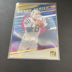 2020 Peyton Manning Retro Series, Colts NFL