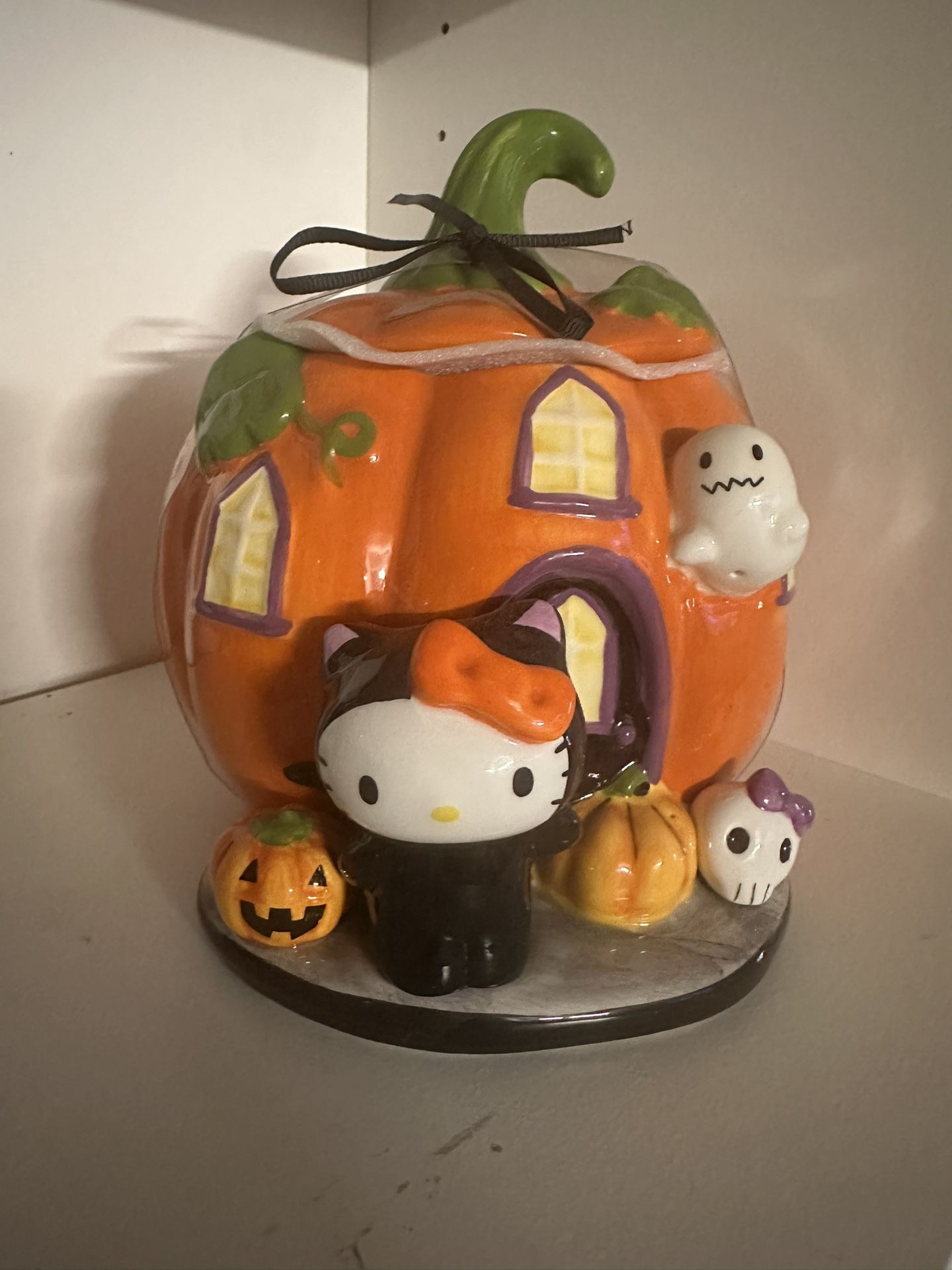 Hello Kitty Halloween Jar Ceramic
