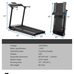 Treadmill- Folding 