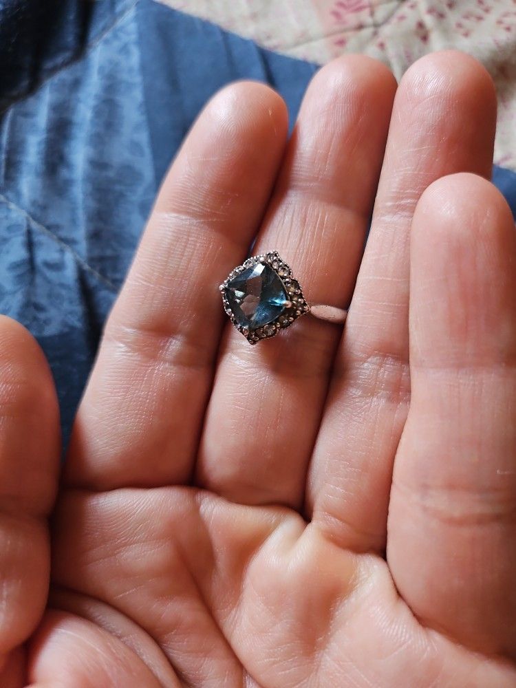 London Blue Topaz In Sterling Silver 7