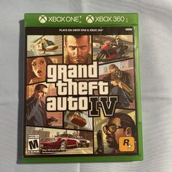 GTA 4 Xbox One Game