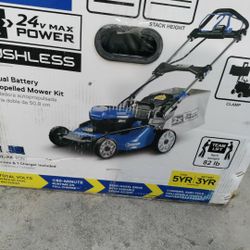 Electric Lawn Mower 24 V 