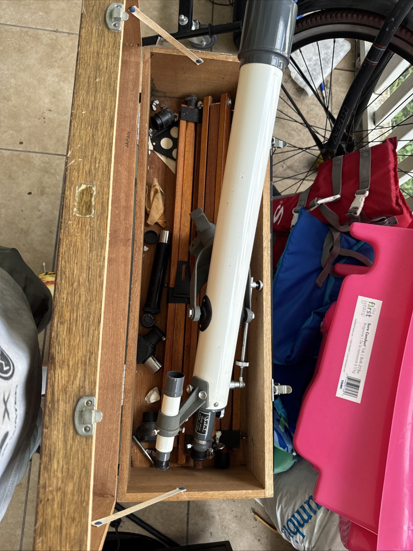 Vintage Japanese Telescope