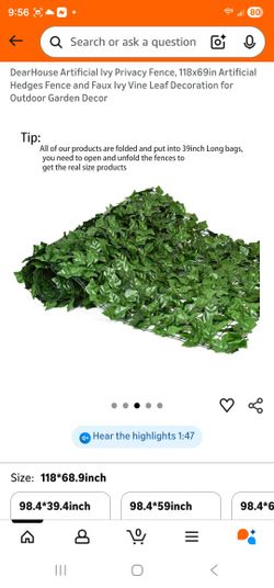 Privacy fencing Total Of 7 30$ Each 