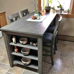 Brand New 🆕 5 Piece  Dining Set///Only $39 Down Payment with Financing 💥 No Needed Credit Check