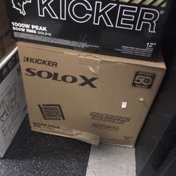 Kicker SoloX 12 On Sale Today for 629.99 