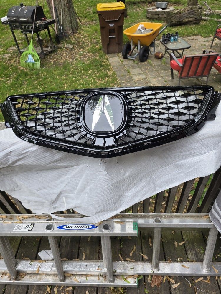 2018 Acura Tlx Style Grille And Emblem For 2015-17 Acura Tlx