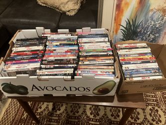 DVD Collection Containing 85 Plus A DVD With Remote 