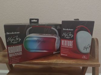 Brookstone Radiant and Venture Speakers