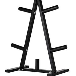 Amazon Basics Weight Plate Tree Rack-2 For $30