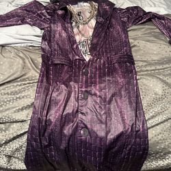 HALLOWEEN 🎃-Suicide Squad Joker 🃏 One Size Fits Well For X L Or Large 