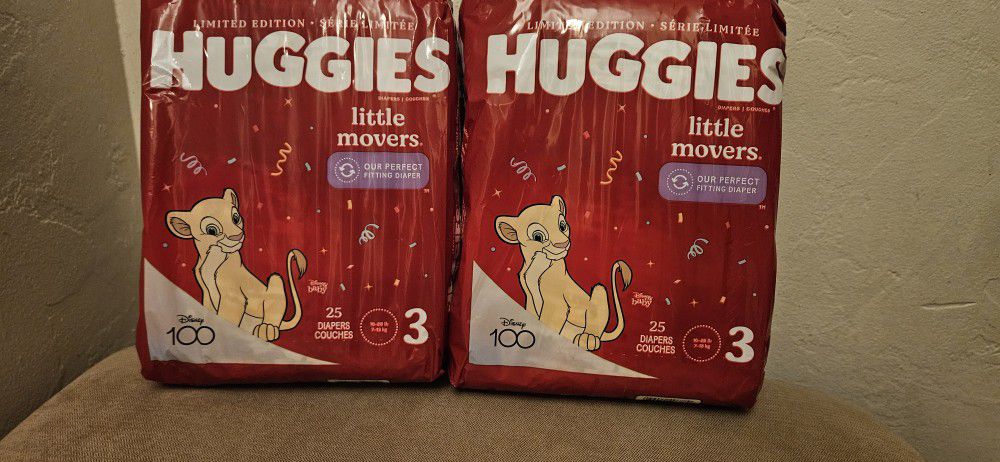 Huggies Diapers Little Movers Size 3