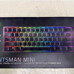  Razer - Huntsman Mini 60% Optical Clicky Gaming Keyboard