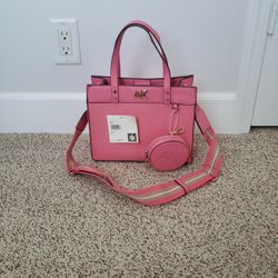 NWT Anne Klein Barbie Pink purse