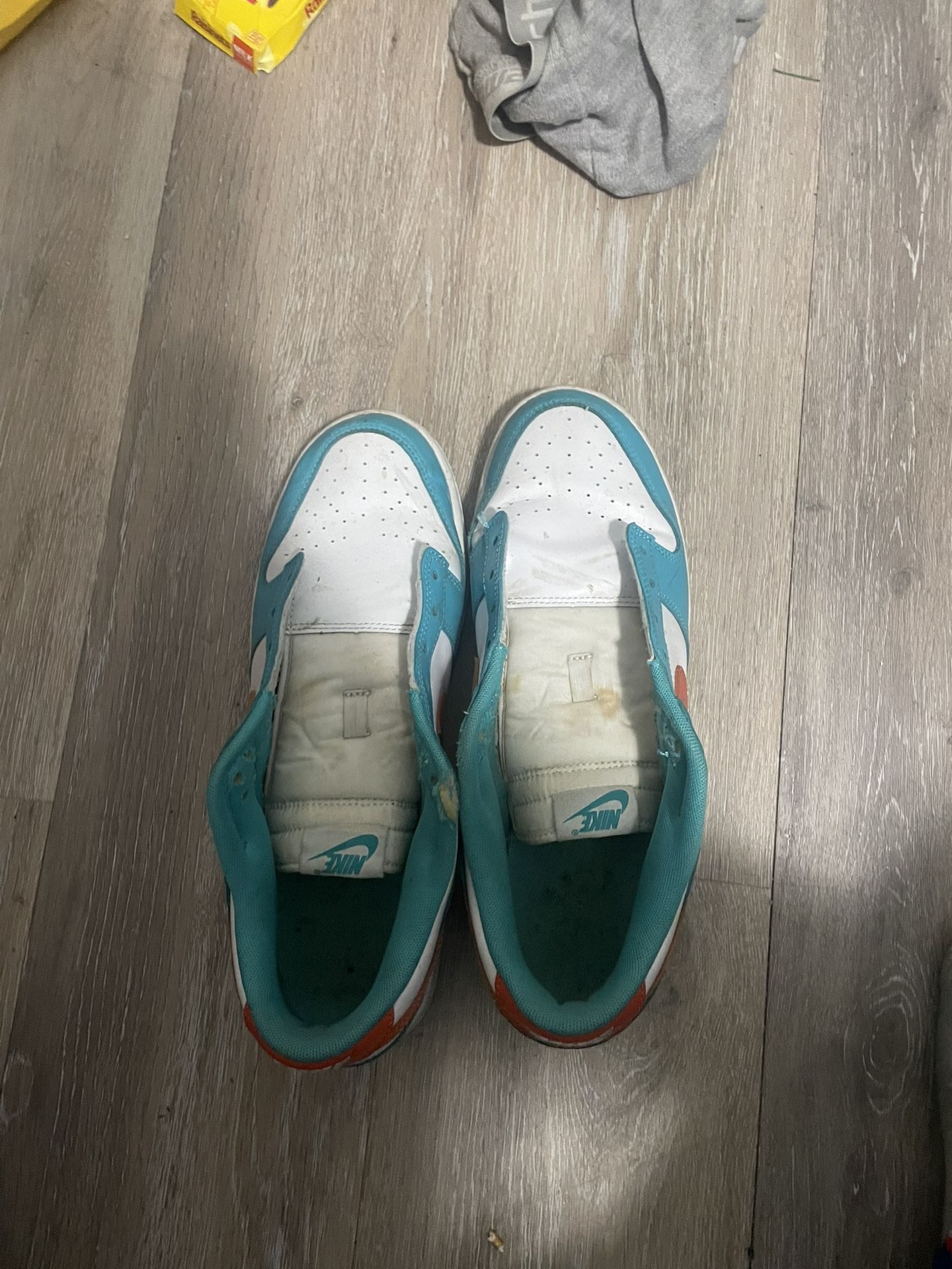 Nike Dunks Miami Dolphins Color