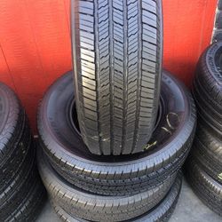 SET OF FOUR TIRES 245/70/17 MICHELIN GOOD USED 95%TREAD LIFE $250 PRICE INCLUDES PROFESSIONAL ISTALATION AND TAX