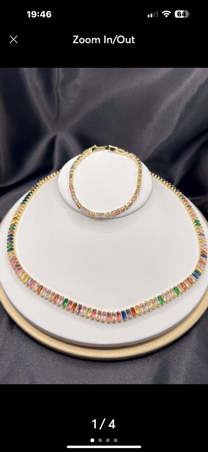 Necklace And Bracelet Set