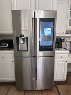Samsung stainless steel refrigerator four-door