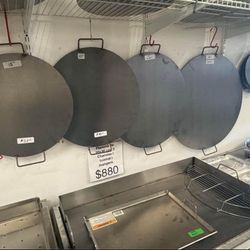 Comales Gruesos De $35-$55 Pura Chulada Para Las Gorditas, Tortillas, Huaraches, Pupusas, Arepas Exr