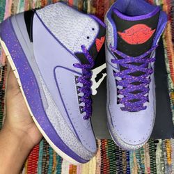 Iron on sale purple 2s