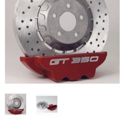 SHELBY GT350 BRAKE ROTOR/CALIPER BUSINESS CARD HOLDER