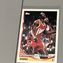 Topps 1994 Dominique Wilkins #292 Hawks