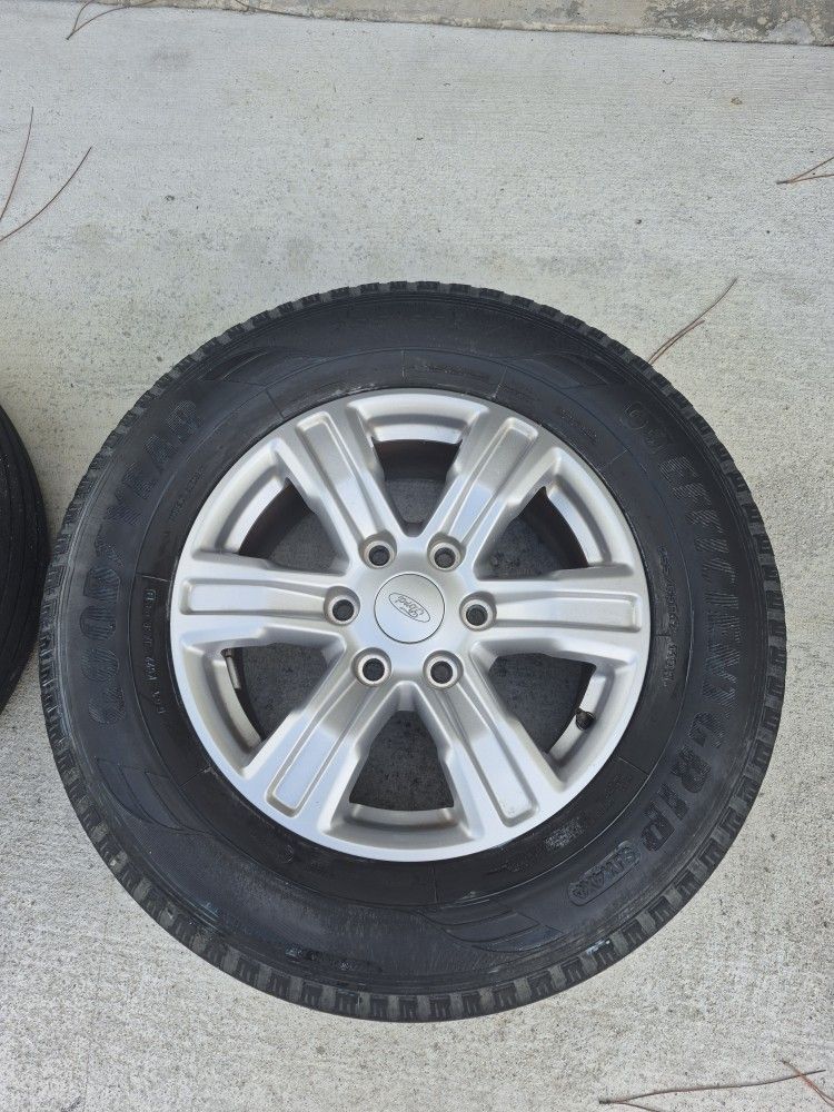 17" Alloy Rims And Tires
