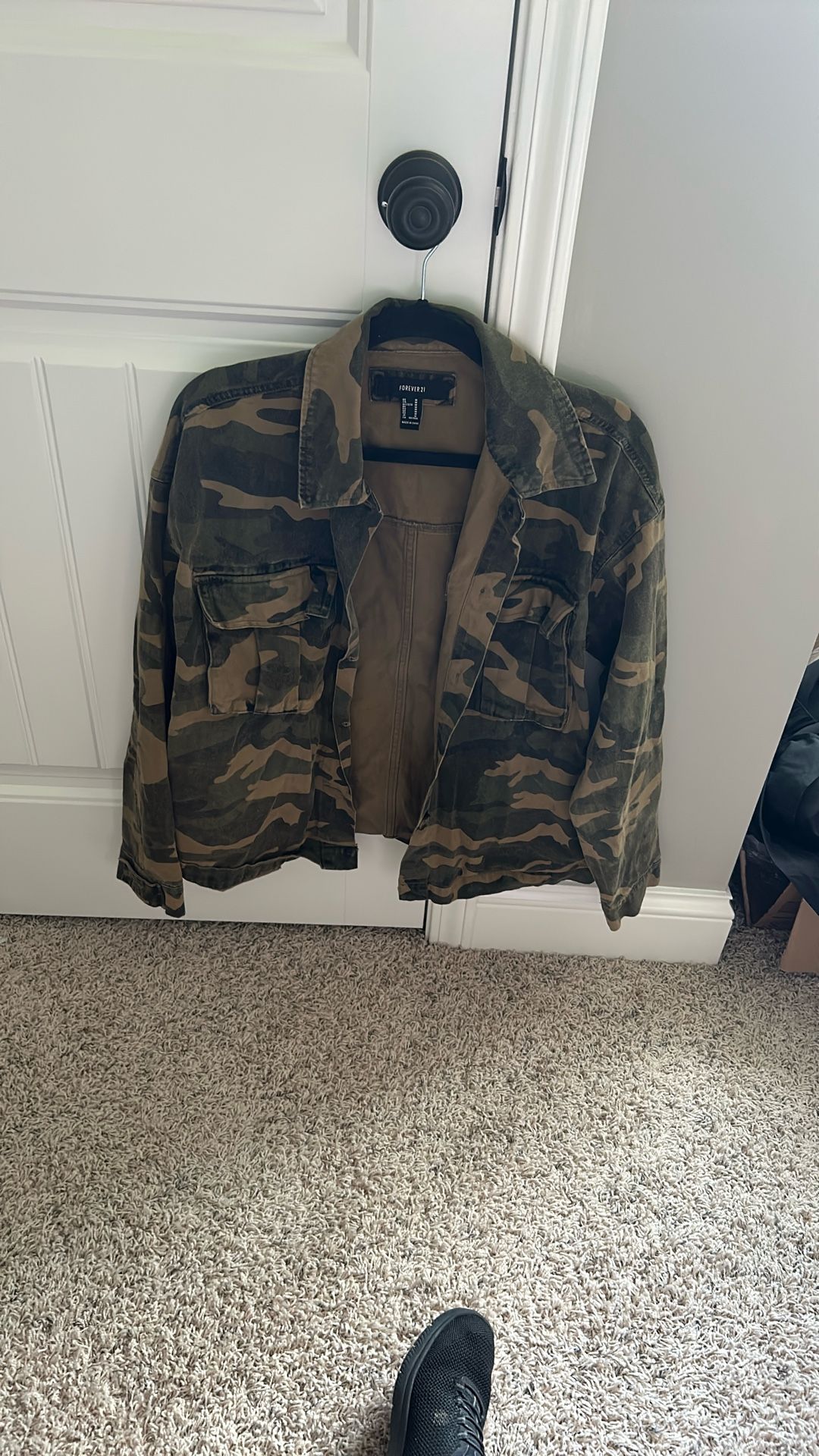 Camo Jean Jacket