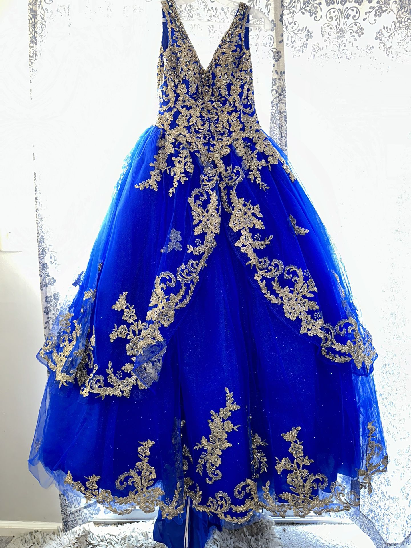 Royal Blue Quinceñera Dress