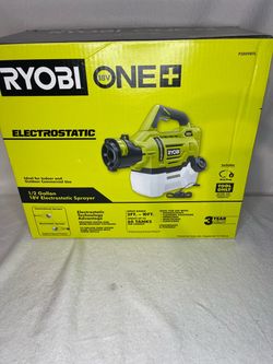 The RYOBI ONE+ 18V Cordless Electrostatic 0.5 Gal. Sprayer