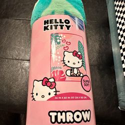 Hello Kitty Throw Blanket 