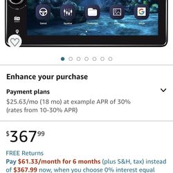 Joying 7" Single Din Car Stereo Android 10.0