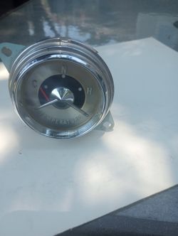 Chris Craft Wood Boat Temperature Gauge