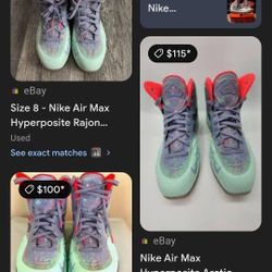 Nike Air Max Hyperposits 100 No Sole No Box