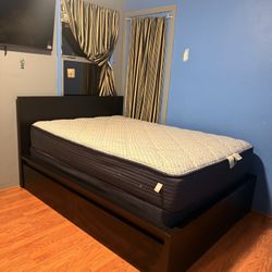 MALM IKEA Bed Frame With Drawers. Size-Full