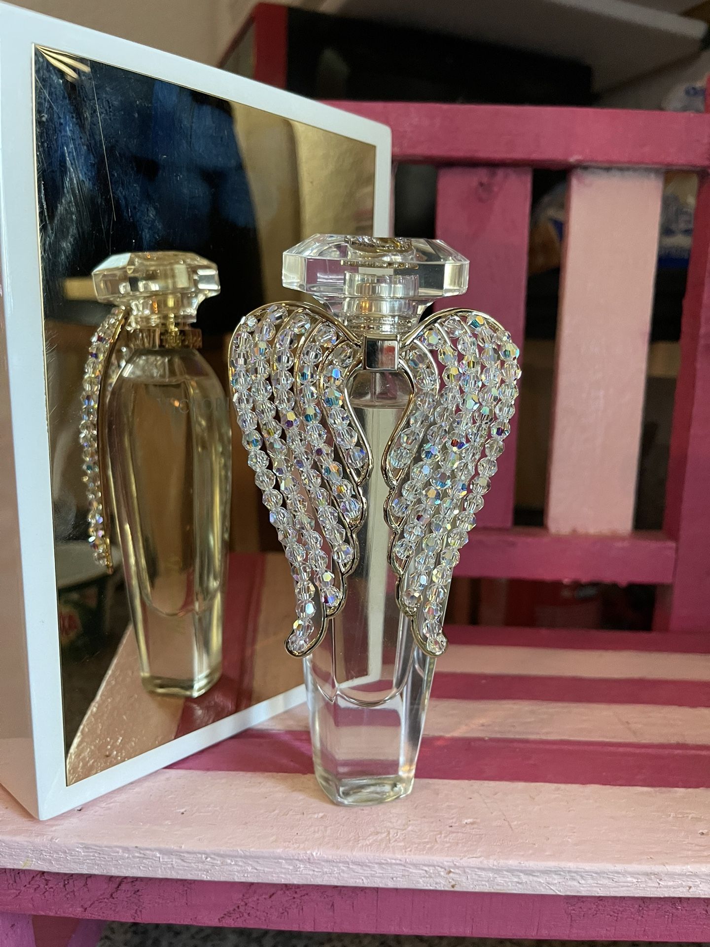 Victoria’s Secret Heavenly Luxe Limited Edition Swarovski Crystal Angel Wings ‼️serious Buyers Only Please‼️this Is A Rare Item $150