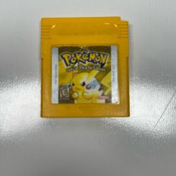 Pokémon Yellow (Nintendo Game Boy) Authentic Game (English Version)