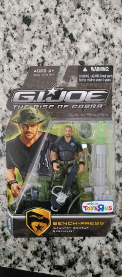 Gi Joe Bench Press Fig NIB