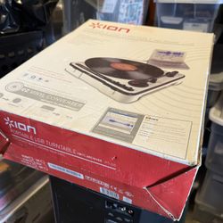 Ion Profile LP Record Player Vinyl Archiver IPTUSB - Open Box