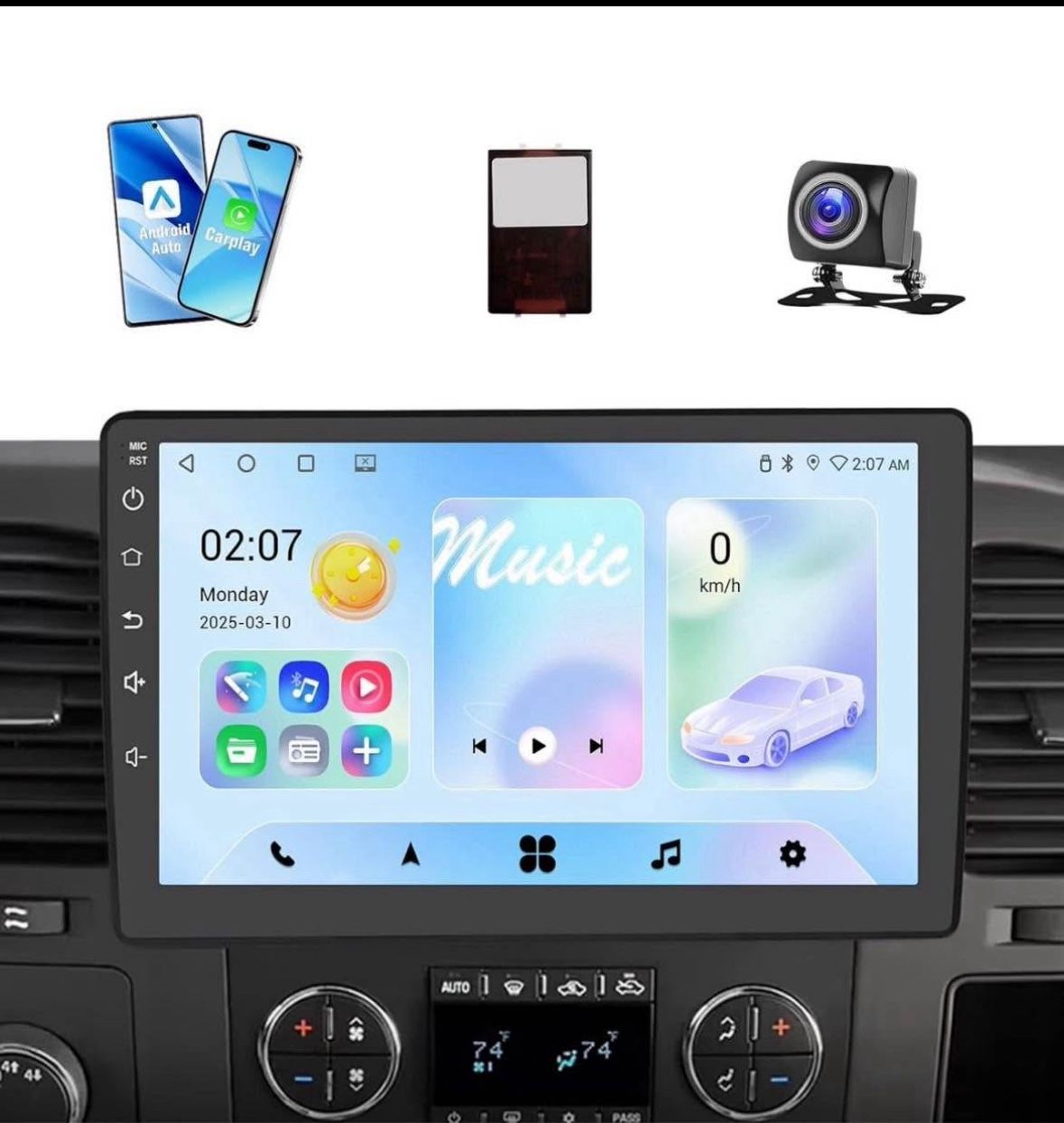 Car Stereo for Chevy Silverado 2007-2012 & More
