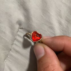 Copper Ring With Stone 