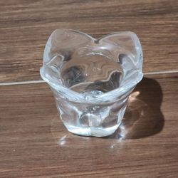 Glass Candle Holder