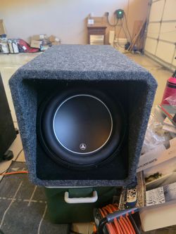 JL Audio Subwoofer in Ported Enclosure